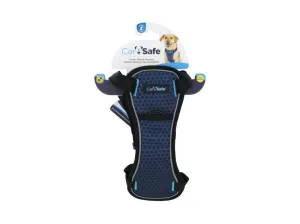 CarSafe Crash-Tested Dog Harness Blue