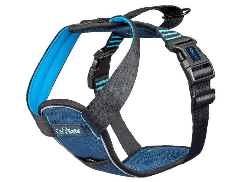 CarSafe Crash-Tested Dog Harness Blue