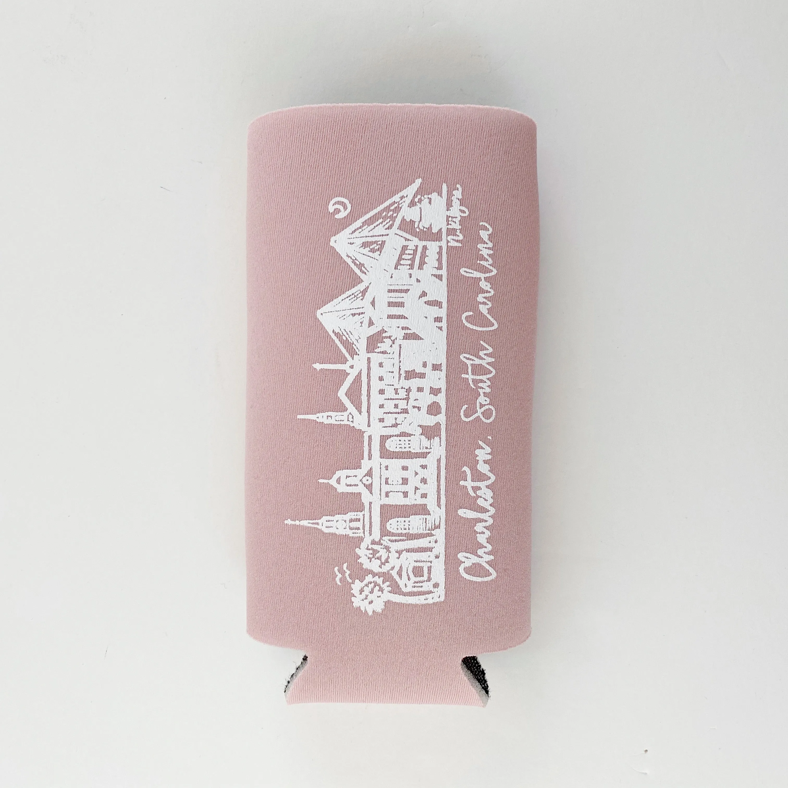 Charleston Rainbow Row Slim Can Holder