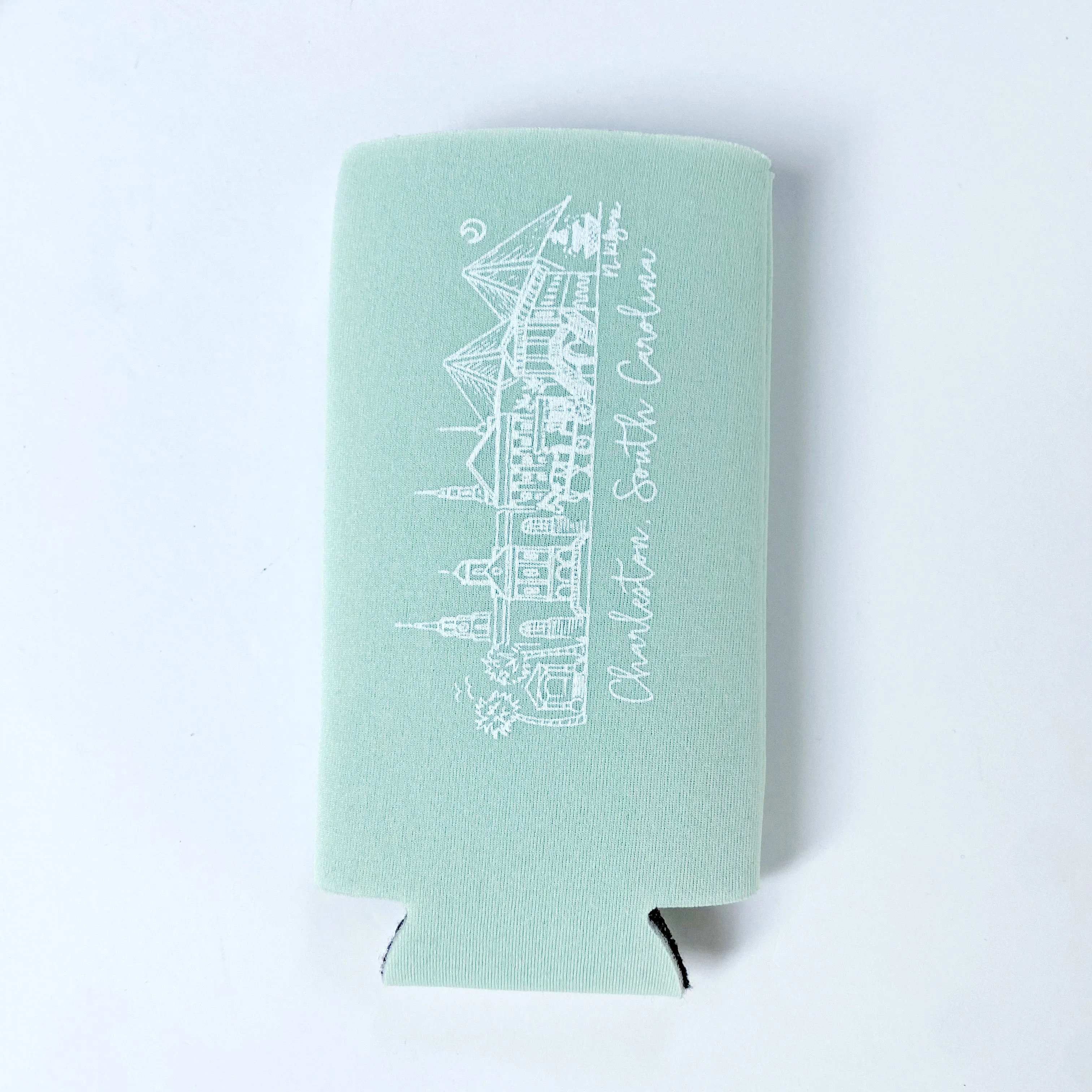 Charleston Rainbow Row Slim Can Holder