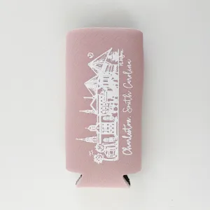 Charleston Rainbow Row Slim Can Holder