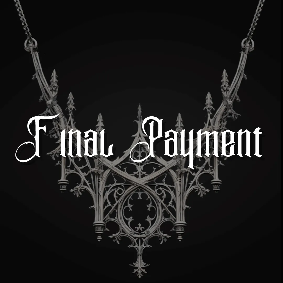 Cheyenne's FINAL PAYMENT Celtic Cathedral Necklace
