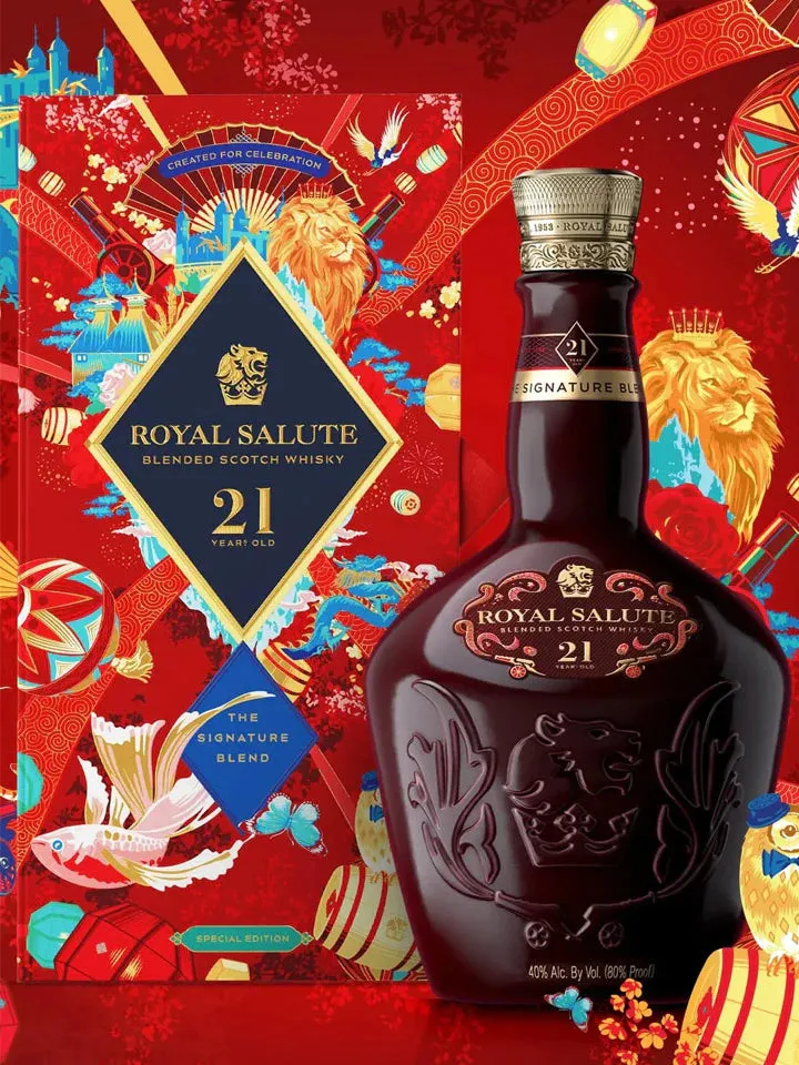 Chivas Regal 21 Year Old 2023 Royal Salute Year of the Rabbit Whisky 700ml