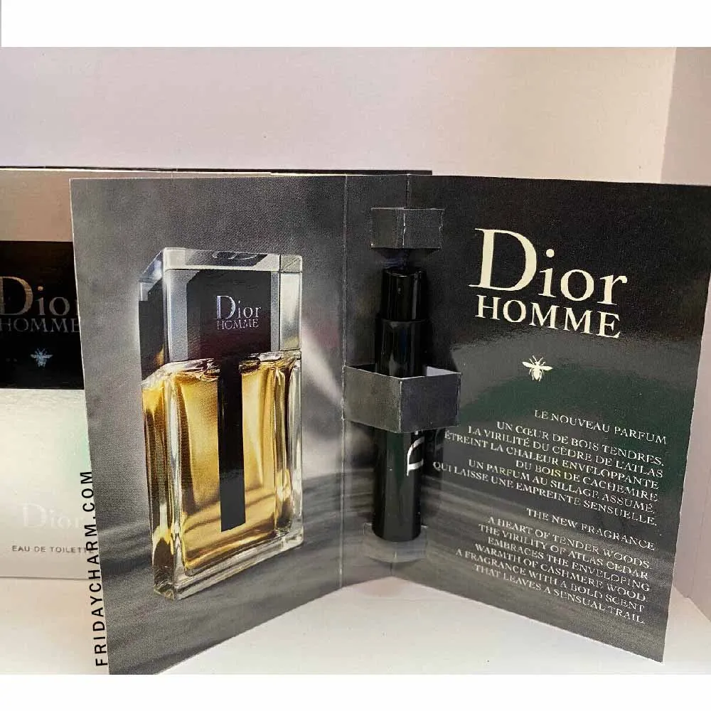 Christian Dior Homme Eau De Toilette Vial 1ml