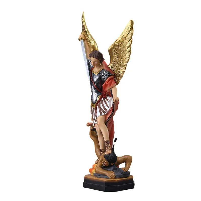 Church Utensils Archangel Statue St.Michael Resin Catholic Decor Home Orthodox Gift Regligious Figures