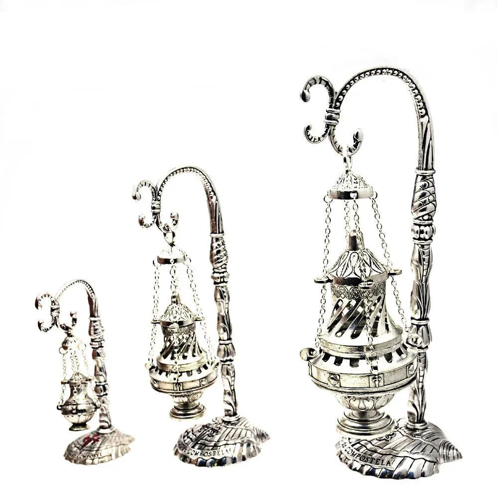 Church Utensils Censer Cross Christian Religious Catholic Incenso Articulos Priest Home Decor Orthodox Gift