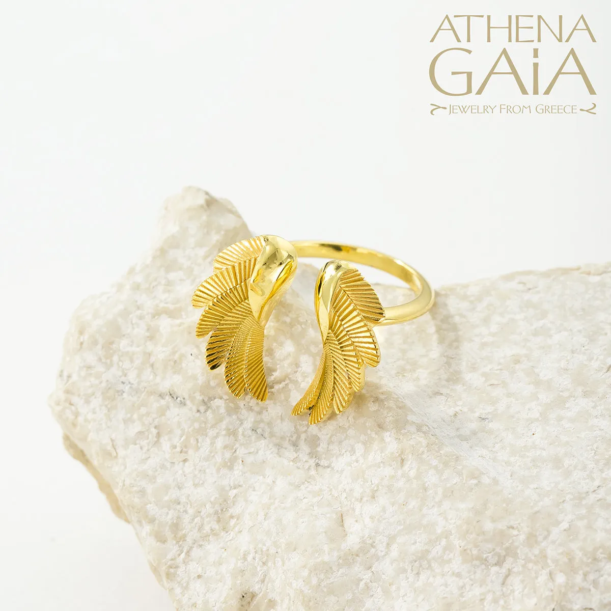 Classic Icarus Wings Ring