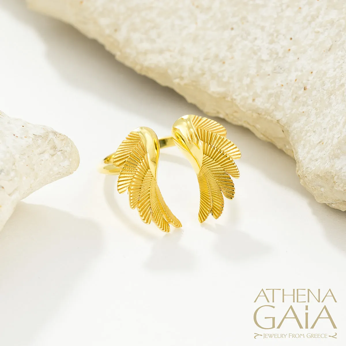 Classic Icarus Wings Ring