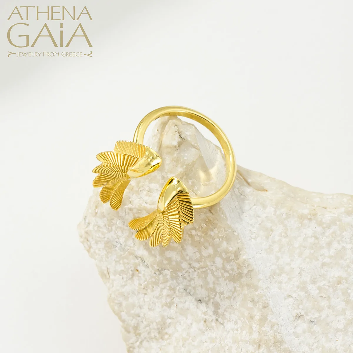 Classic Icarus Wings Ring