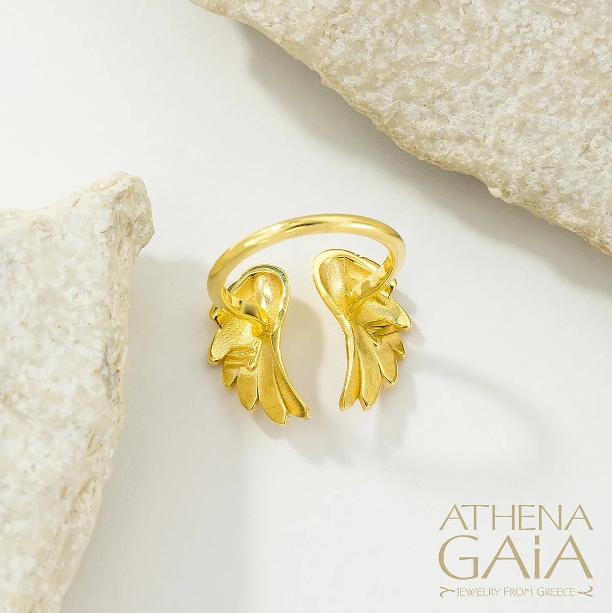 Classic Icarus Wings Ring