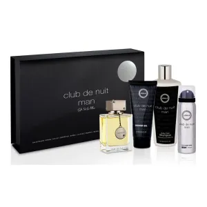 Club de Nuit by Armaf for Men 3.6 oz EDT 4pc Gift Set