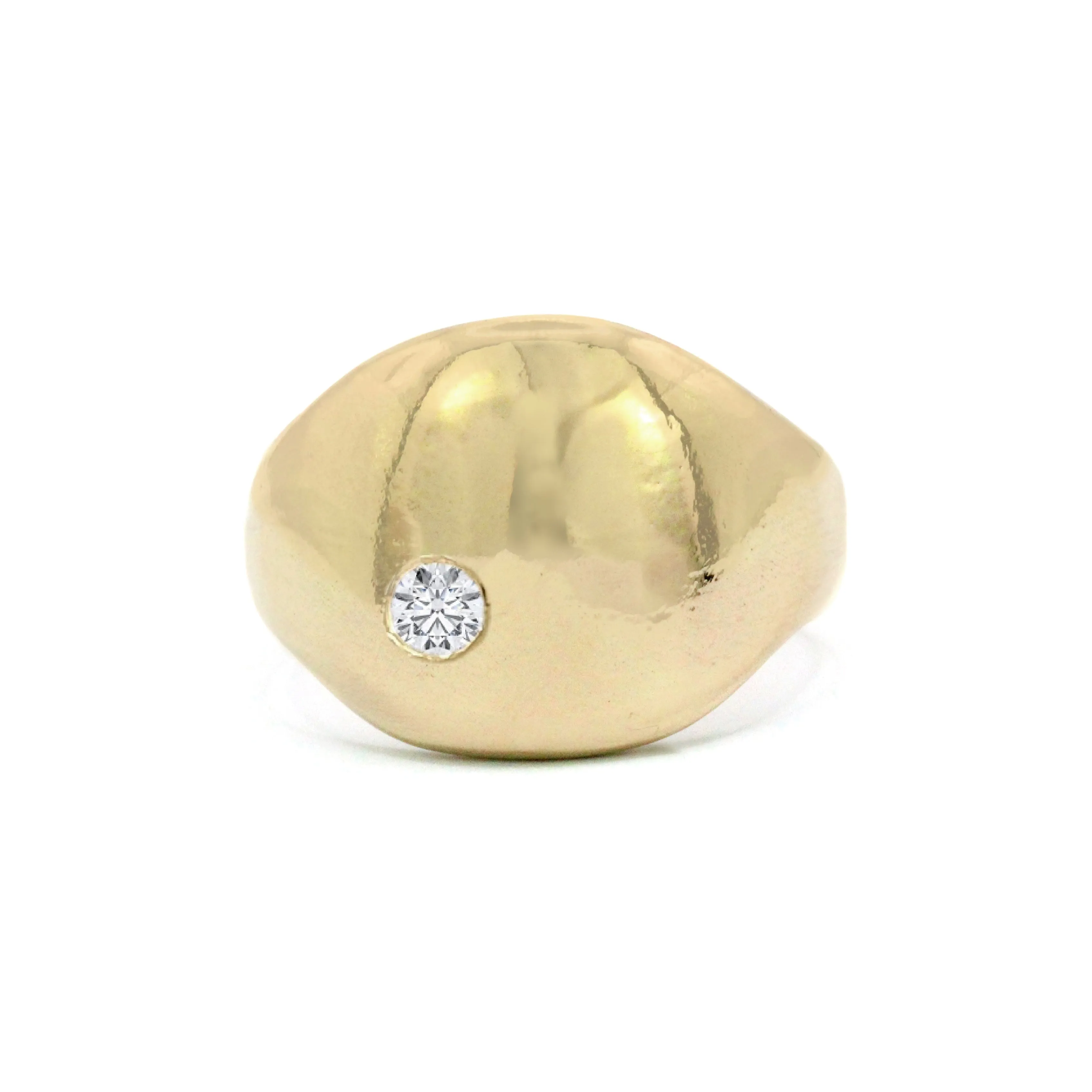 Cocoon Ring | Gold   Diamond