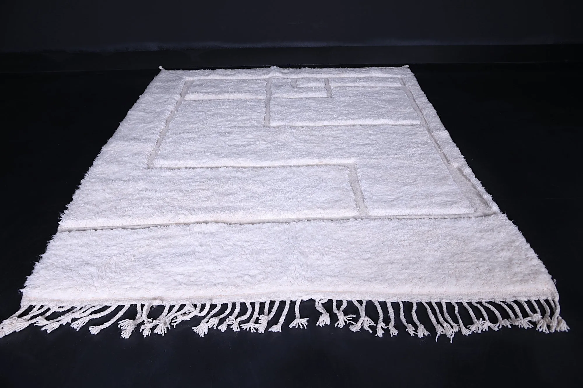 Contemporary rug - White Moroccan rug - Berber rug