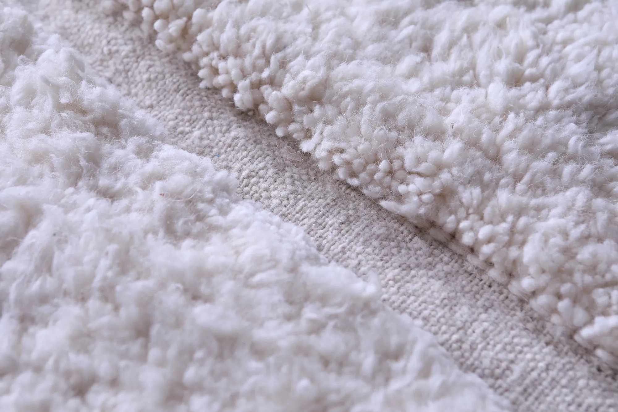 Contemporary rug - White Moroccan rug - Berber rug
