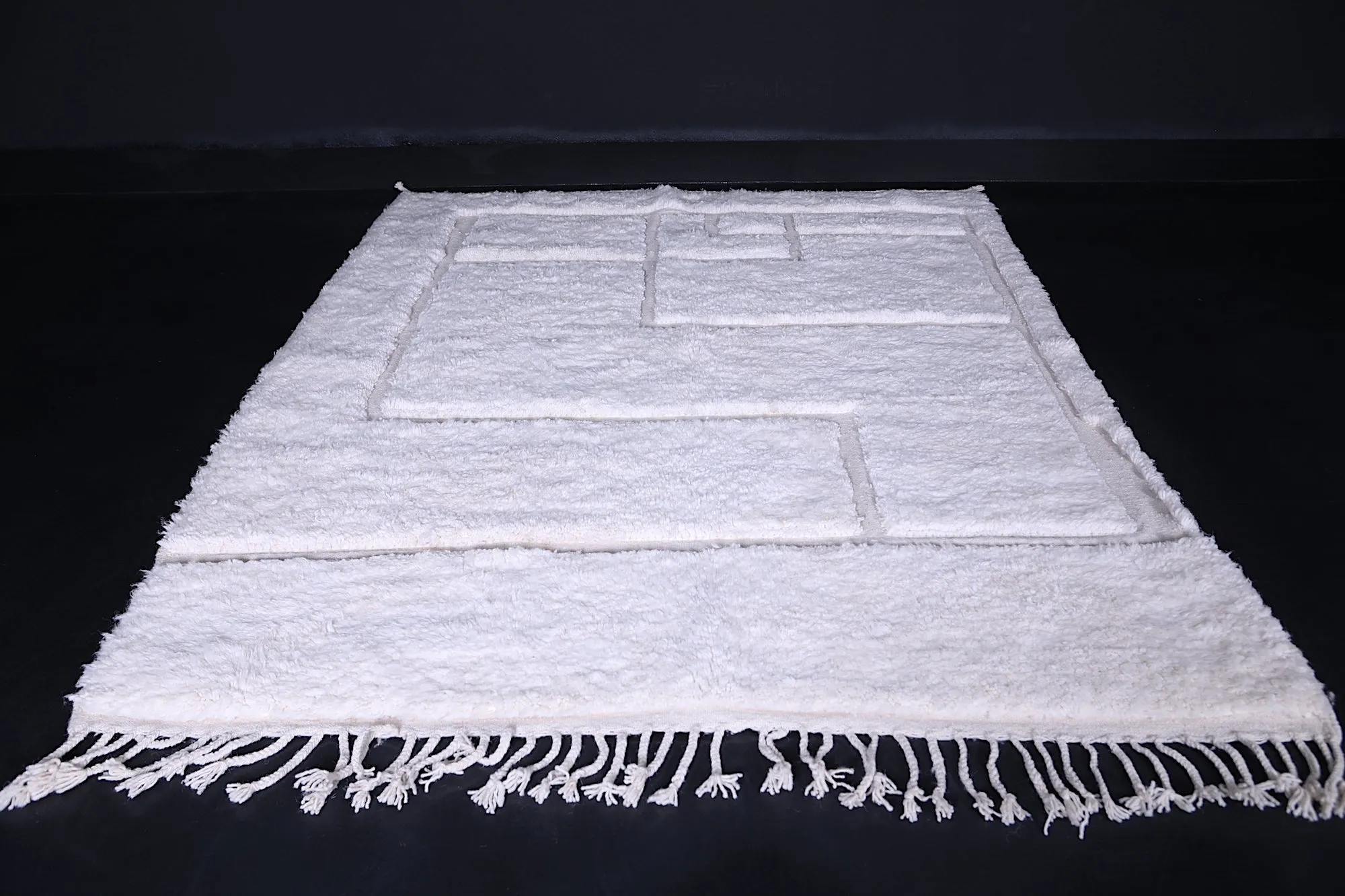 Contemporary rug - White Moroccan rug - Berber rug