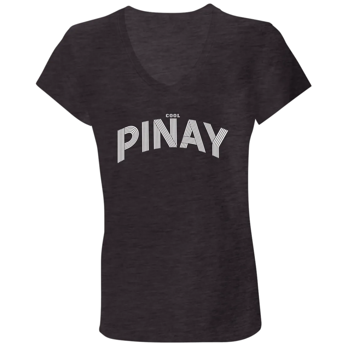 Cool Pinay Ridge Five Ladies' Jersey V-Neck T-Shirt