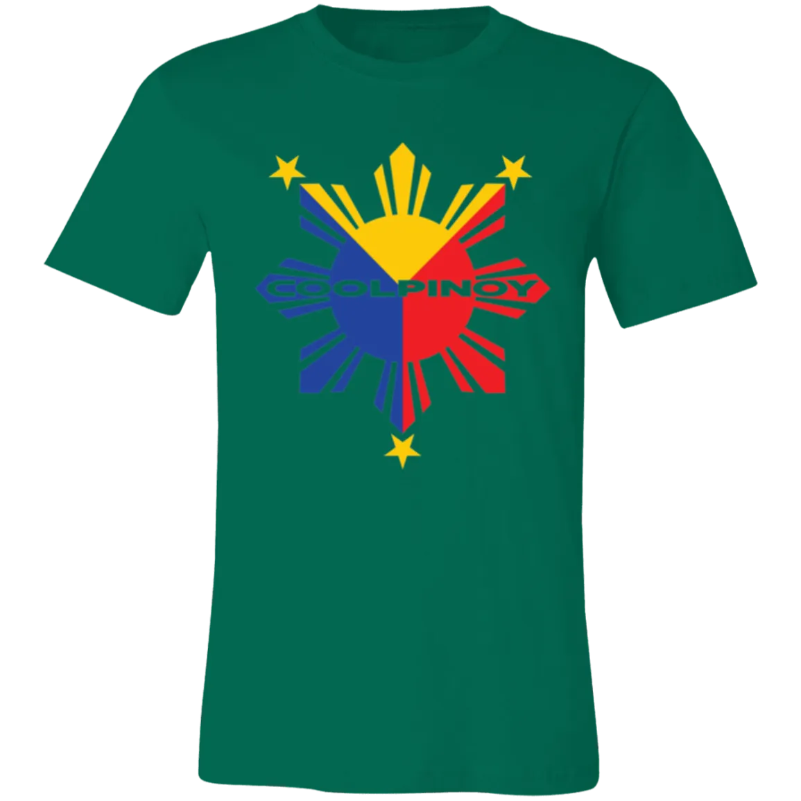 CoolPinoy Tricolor Unisex Jersey T-Shirt