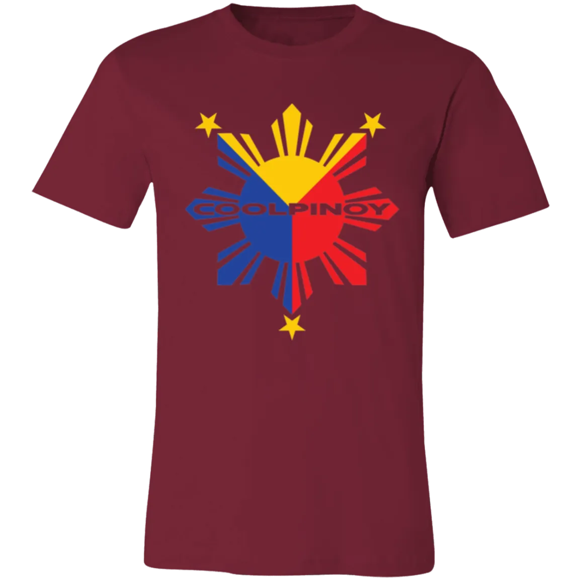CoolPinoy Tricolor Unisex Jersey T-Shirt