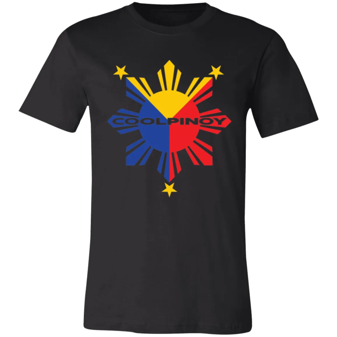 CoolPinoy Tricolor Unisex Jersey T-Shirt
