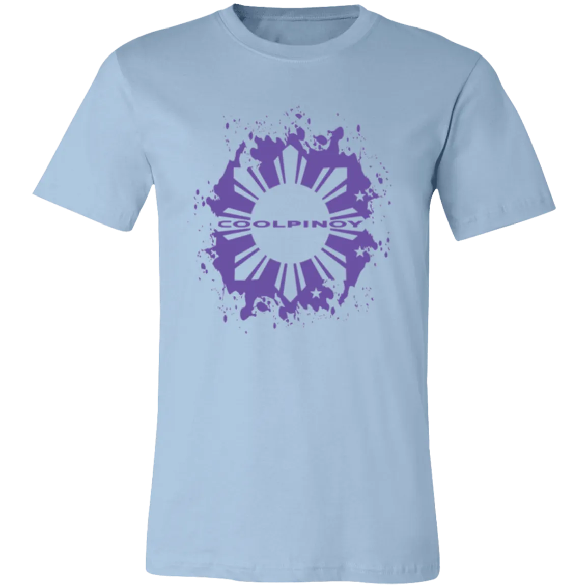 CoolPinoy Ube Splash Unisex Jersey T-Shirt