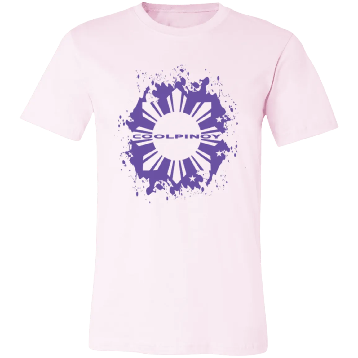 CoolPinoy Ube Splash Unisex Jersey T-Shirt