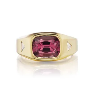 Creation Ring in Raspberry Spinel
