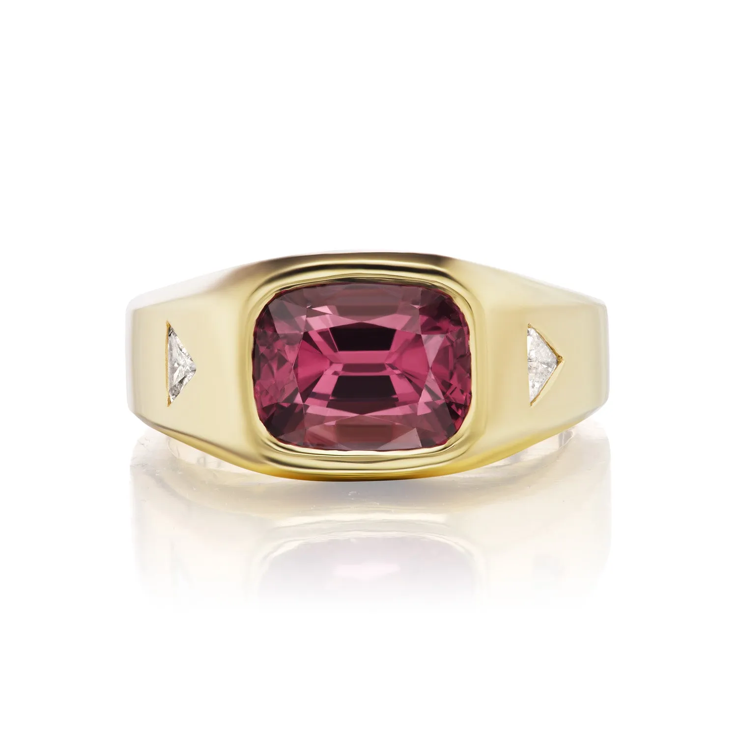 Creation Ring in Raspberry Spinel
