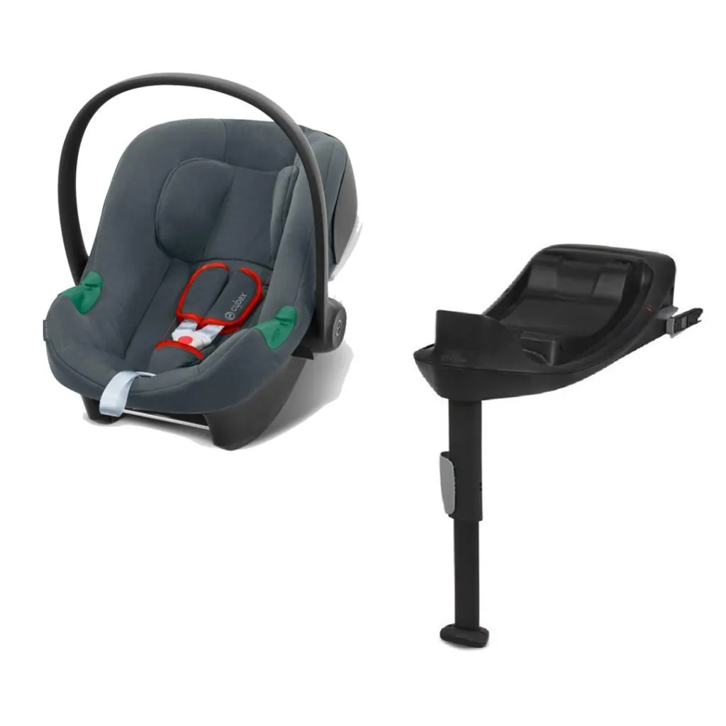 CYBEX ATON B2 i-Size Car Seat with Base One Steel Grey