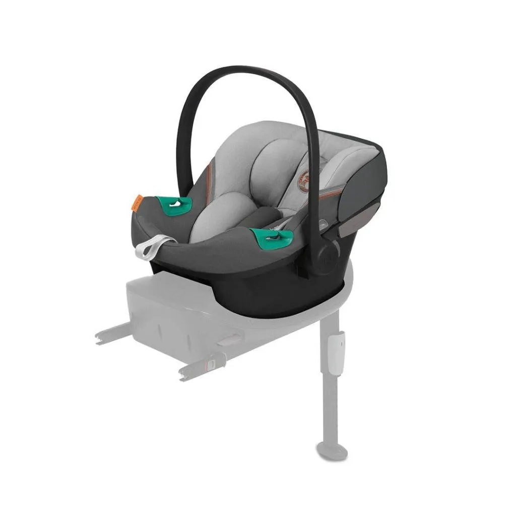 CYBEX ATON S2 I-SIZE Car Seat - Lava Grey