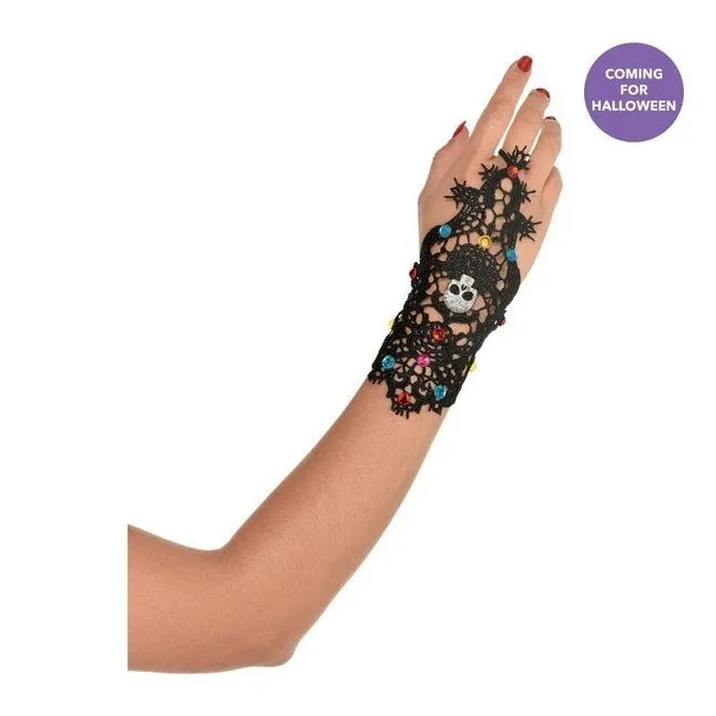 Day Of The Dead Bracelet With Ring Ages 14 