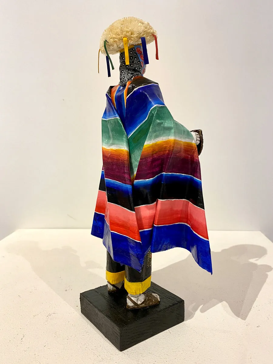 Day of the Dead Catrin Parachicos Chiapas Dance Mache Skeleton figure