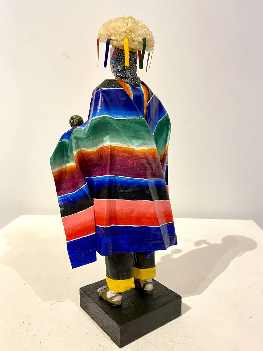 Day of the Dead Catrin Parachicos Chiapas Dance Mache Skeleton figure