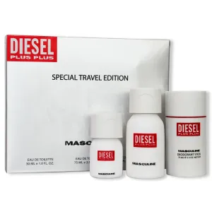 Diesel Plus Plus Masculine Special Travel Edition Gift Set For Men