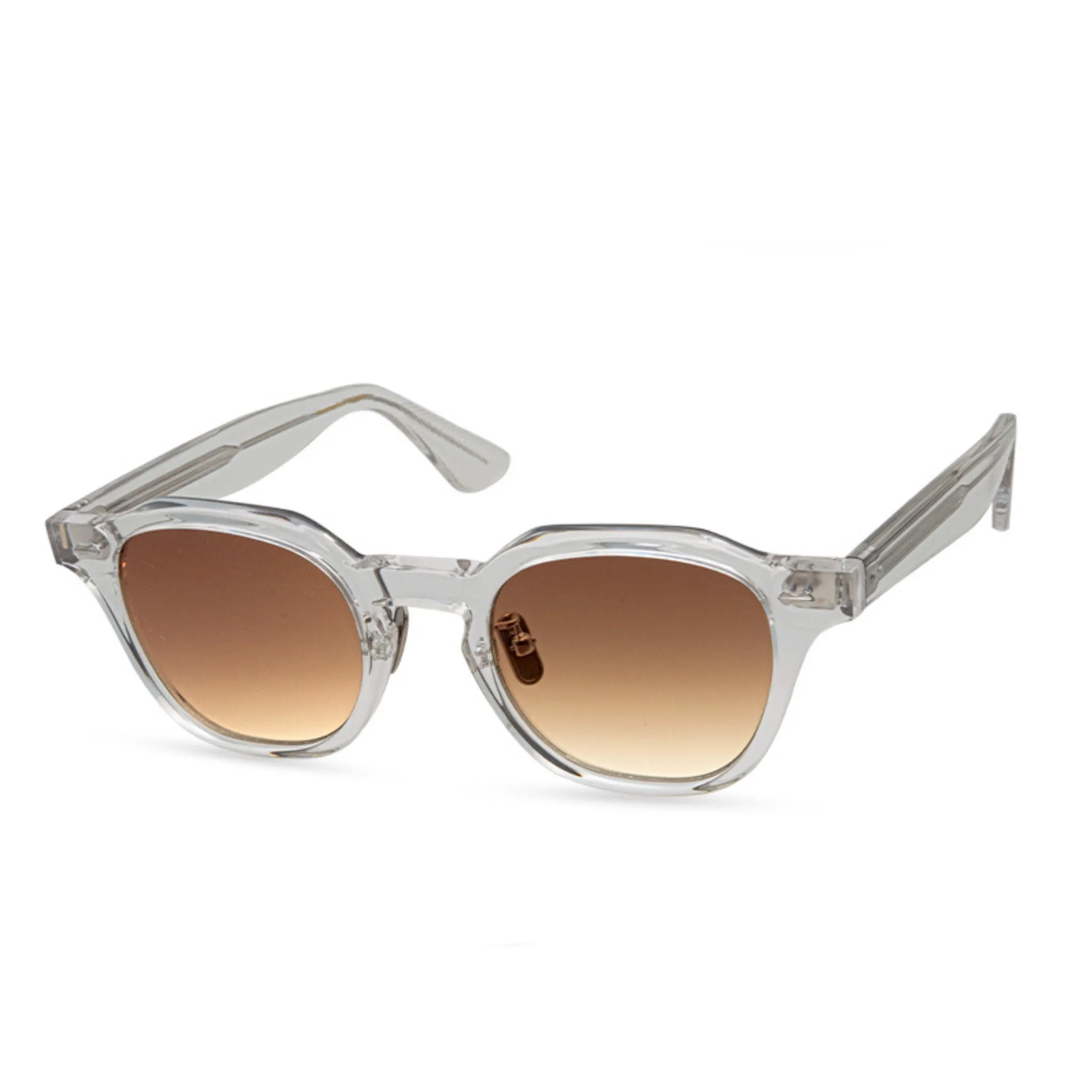 Durham Clear Brown Sunglasses