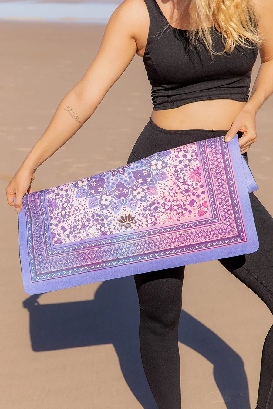 Eco Luxe Moonlight Foldable Travel Yoga Mat 1.5mm