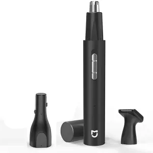 Electric USB Nose Ear Hair Trimmer Painless Rechargeable Sideburns Eyebrows Beard 3 in 1 Hair Clipper Shaver