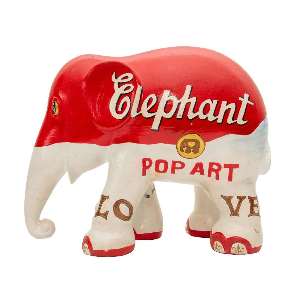 Elephant Parade Elephant Elephanty Pop Art 20cm Limited Edition 750 Pieces Elephanty Pop Art 20