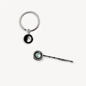 Elysian Hairpin & Moon Memory Keychain Bundle