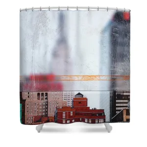 Empire State Blur - Shower Curtain