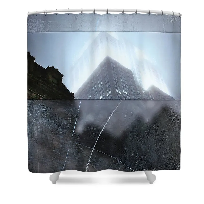 Empire State Fog - Shower Curtain