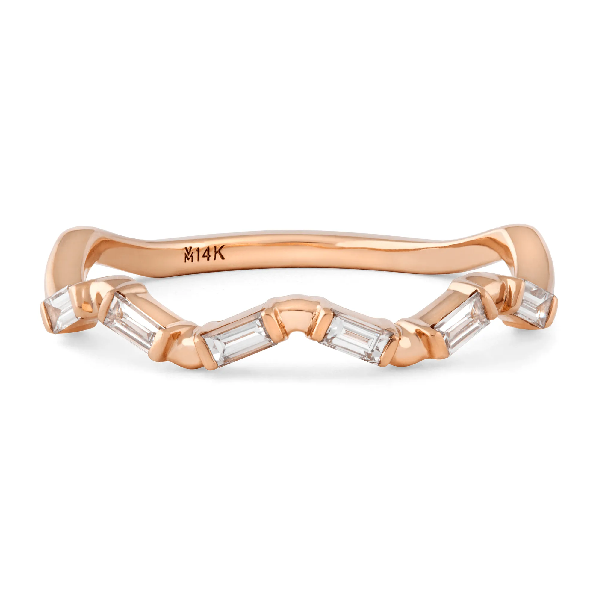 Empress Diamond Baguette Band