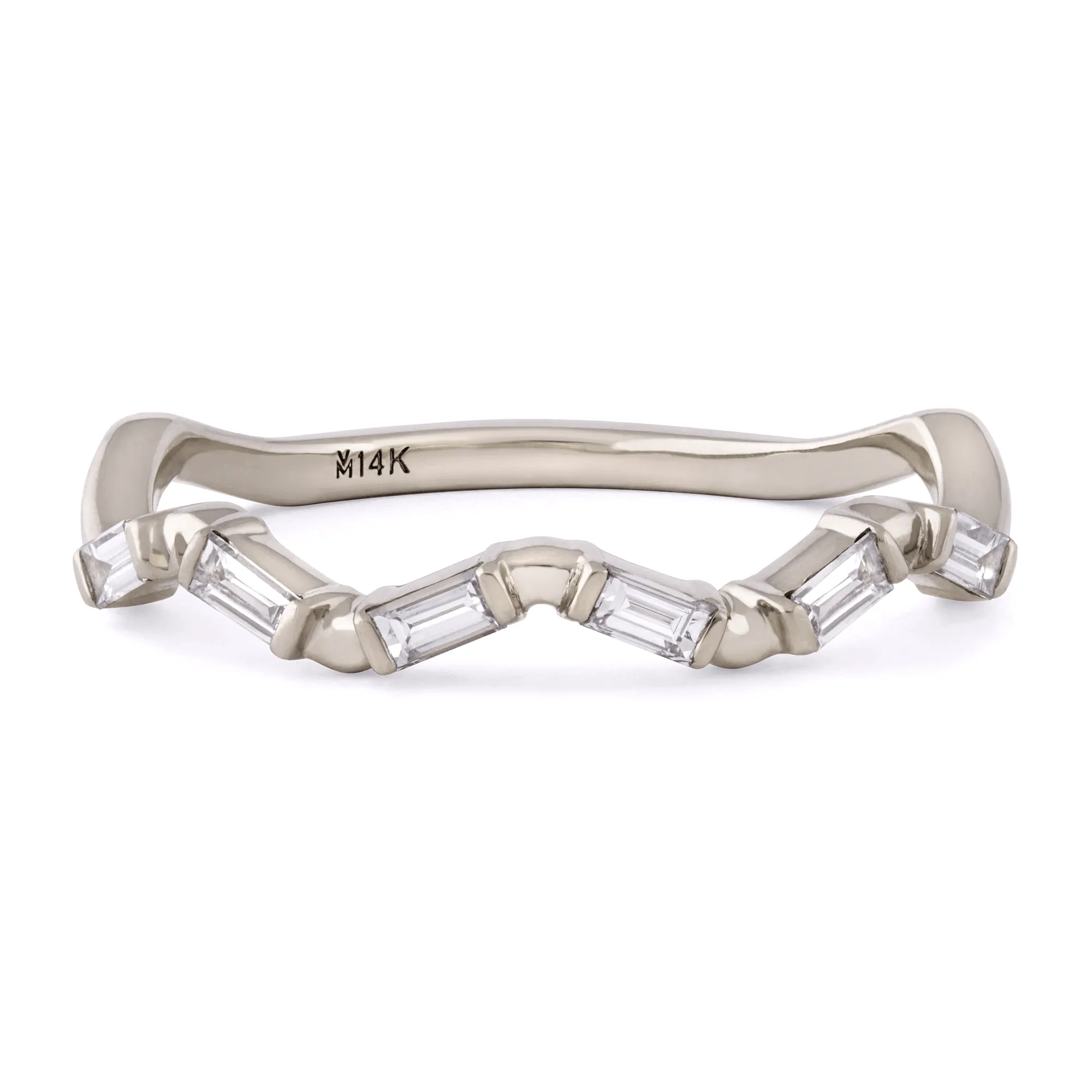 Empress Diamond Baguette Band