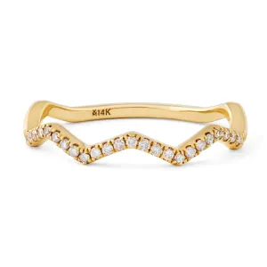 Empress Pavé Diamond Band