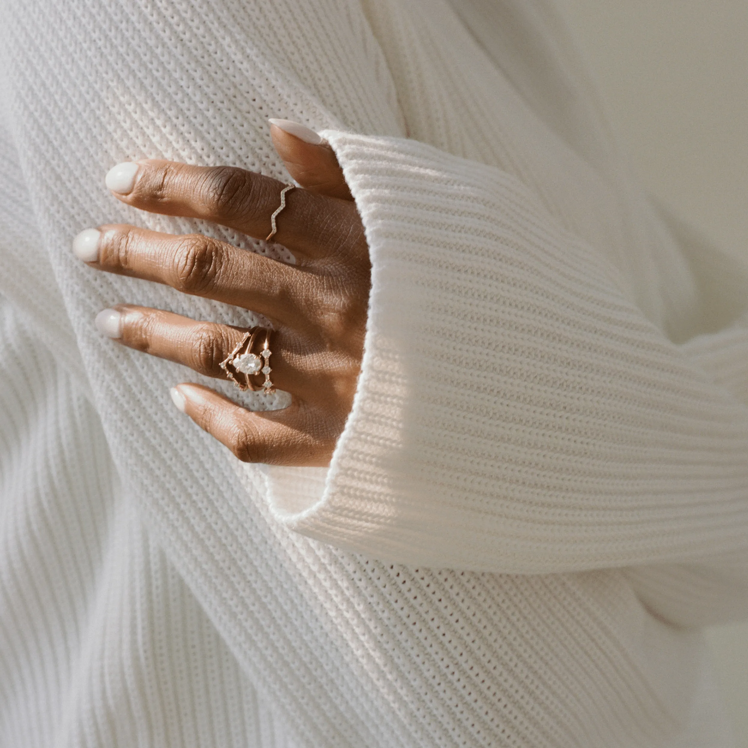 Empress Pavé Diamond Band