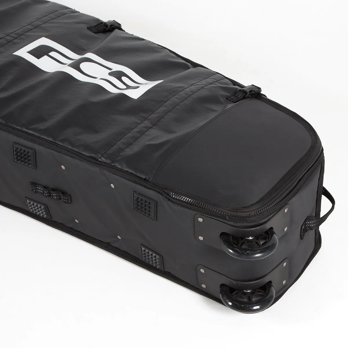 FCS - 7'0 Travel 3 Wheelie Funboard Cover - Black/Grey