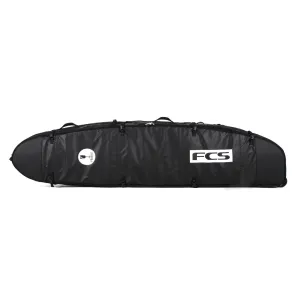 FCS - 9’2" Travel 2 Wheelie Longboard - Black/Grey