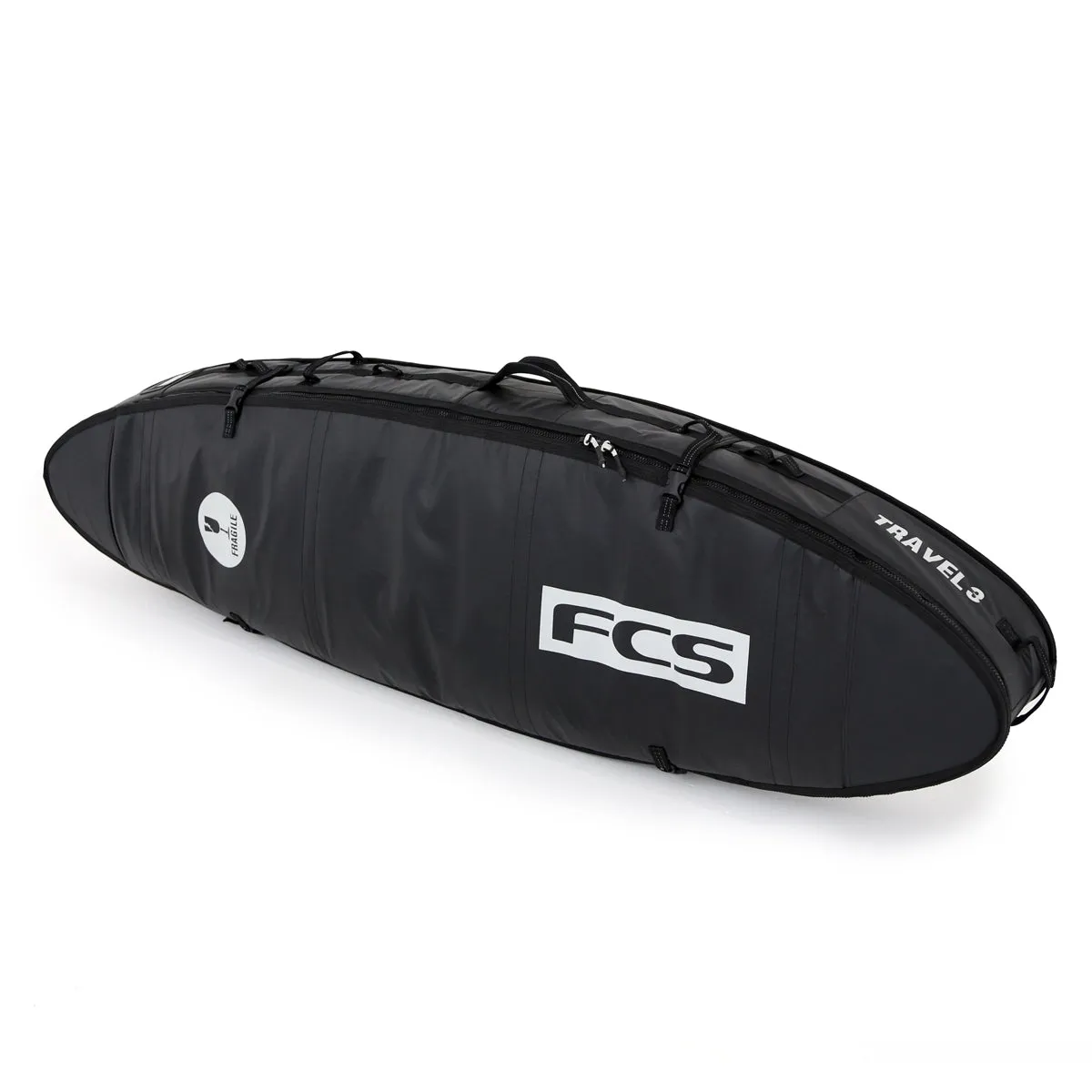 FCS Travel Triple All Purpose Cover - Black/Grey
