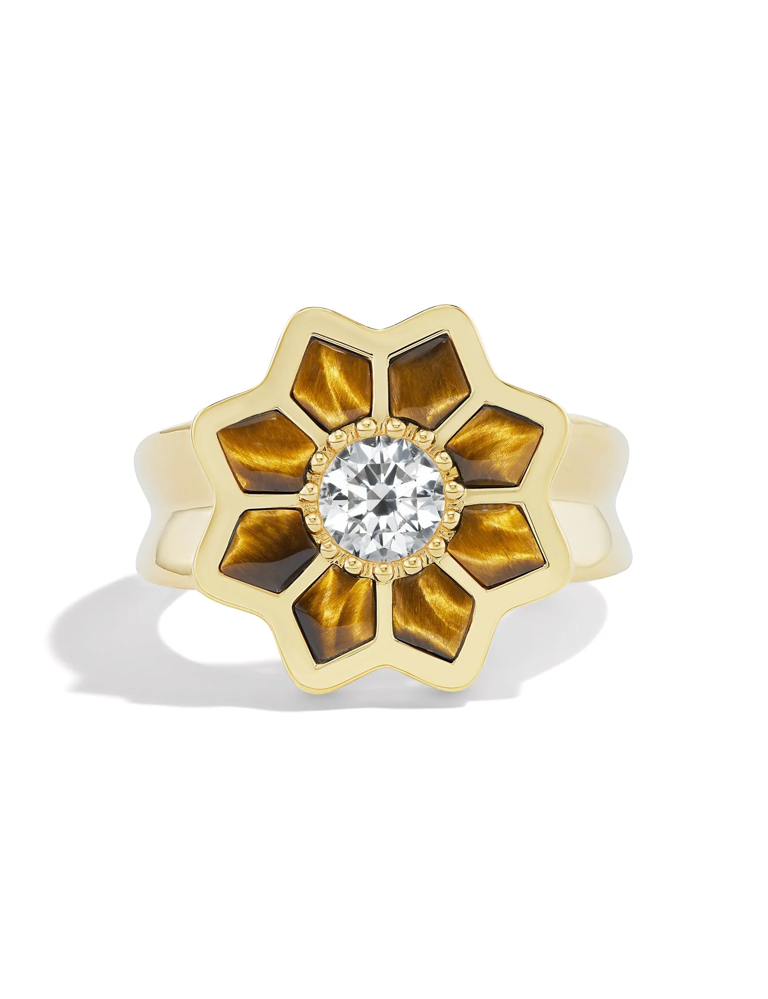 Fez Inlay Signet Ring
