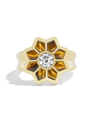 Fez Inlay Signet Ring