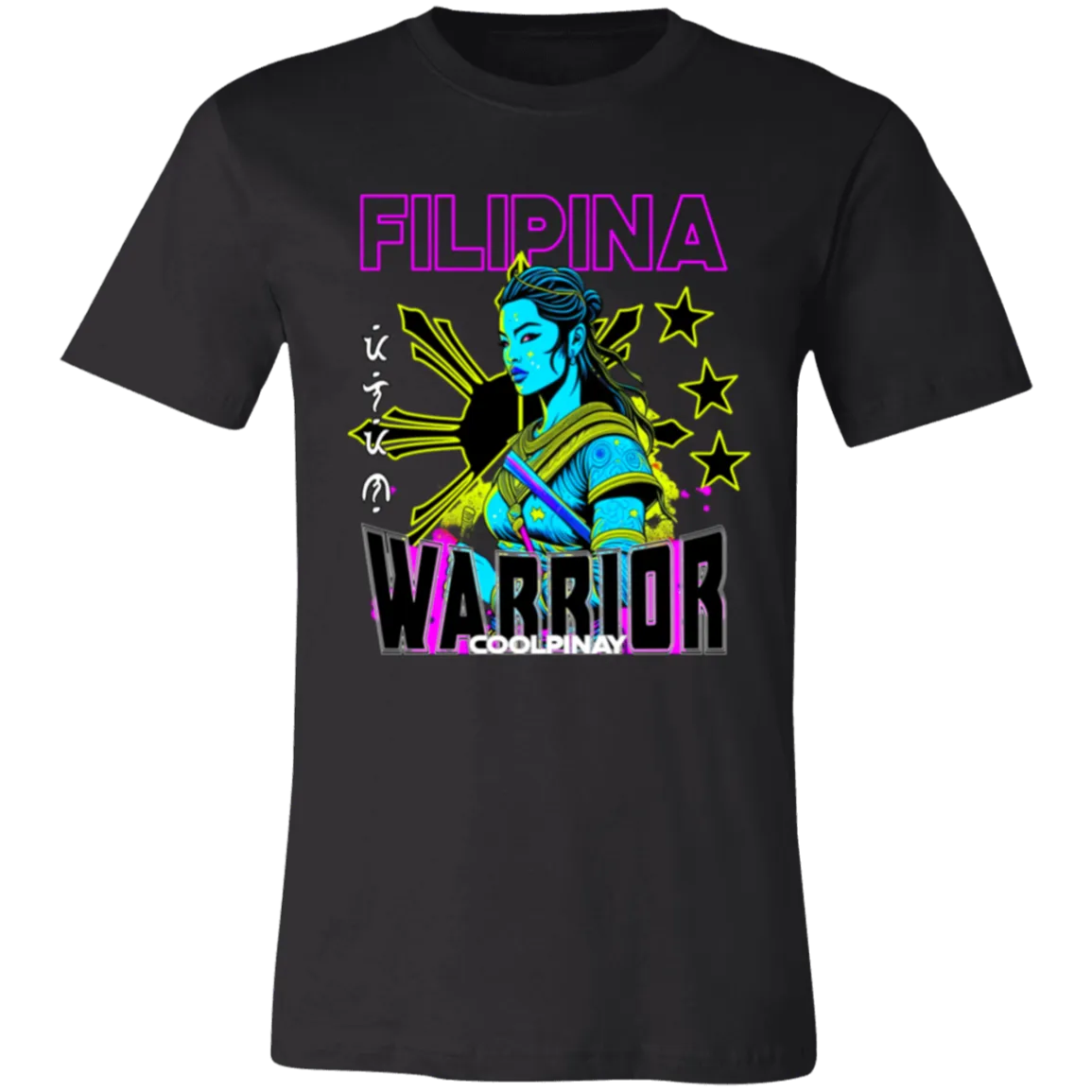 Filipina Warrior Psychadelic Unisex Jersey T-Shirt